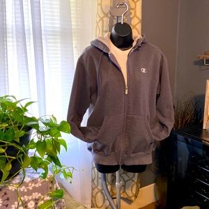 Champion zip up hoodie unisex